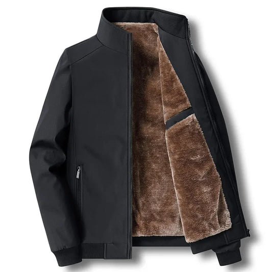 Autumn/winter Fleece-lined Thickened Jacket