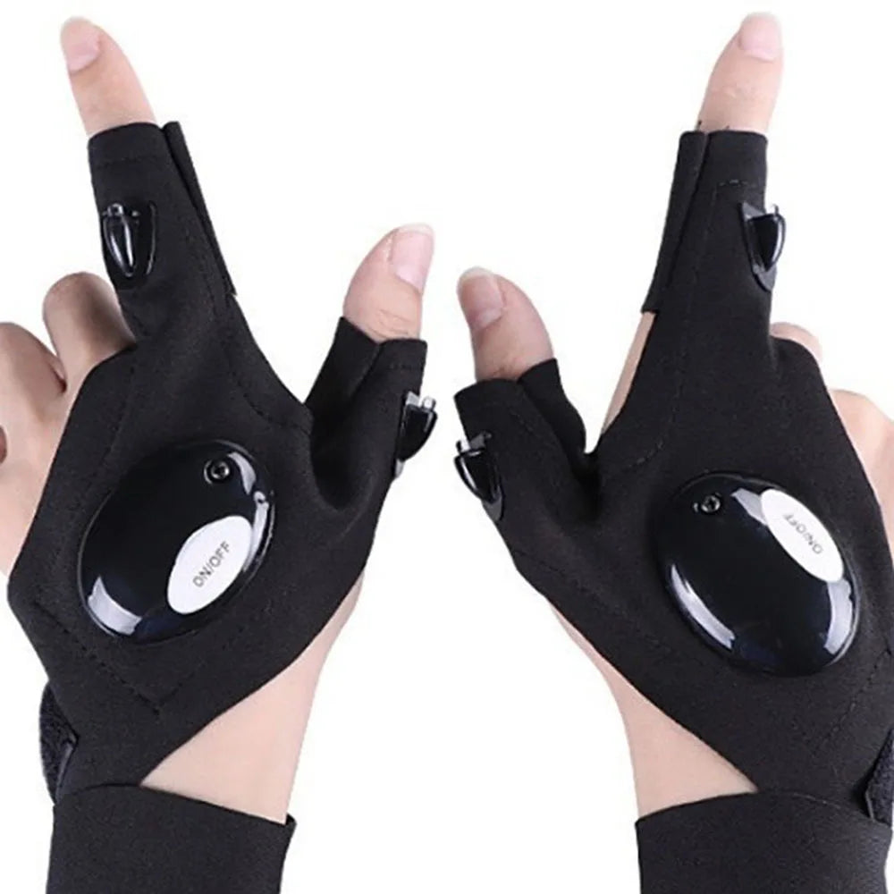 Cycling Gloves With Lights