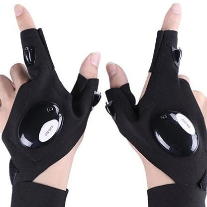 Cycling Gloves With Lights
