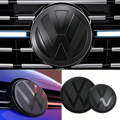 Front Grill, Rear Trunk Emblem Lid For VW Vehicles
