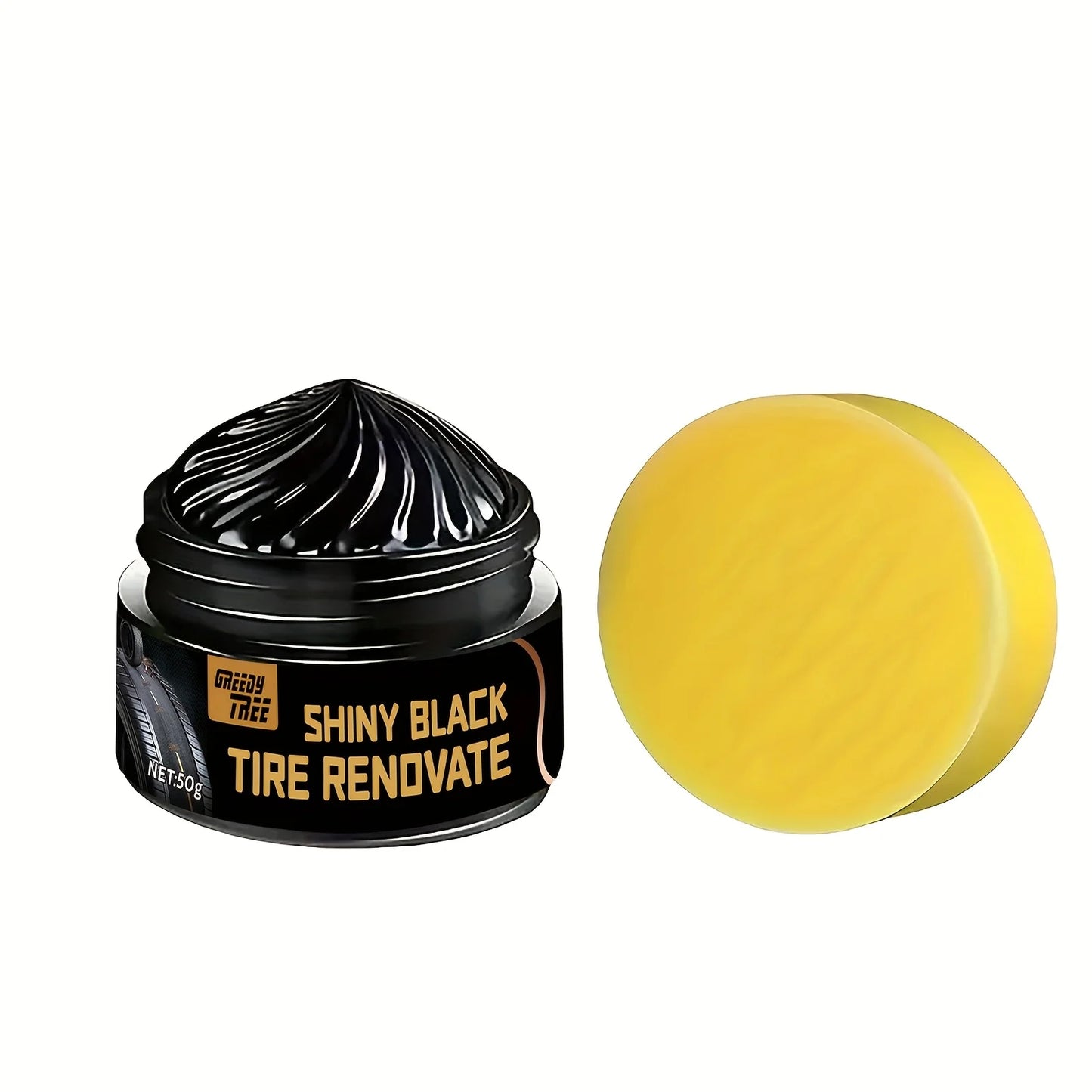 Tire Shine & Plastic Repair Paste