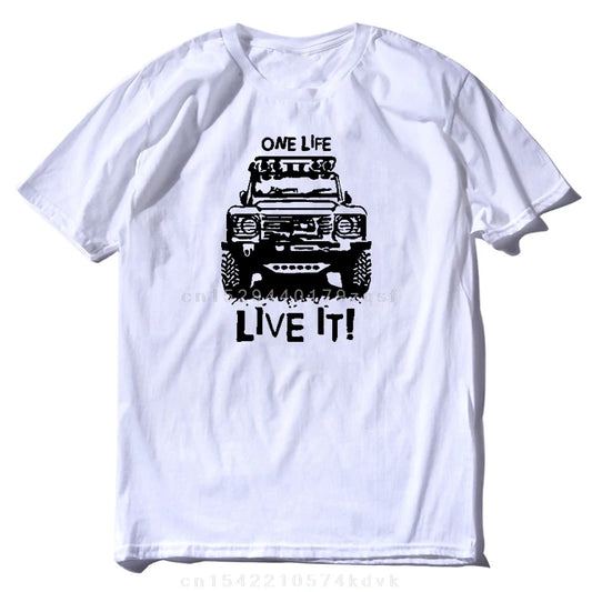 Men's T-Shirt Land Rover "One Life Live It" T-Shirt