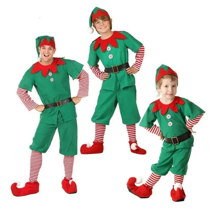 Green Elf Fancy Dress Clothes