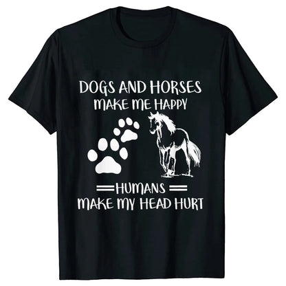 New Men & Women Horse Inspired T-Shirt