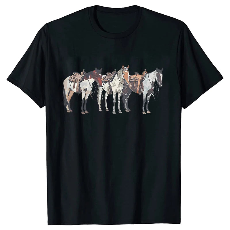 New Men & Women Horse Inspired T-Shirt