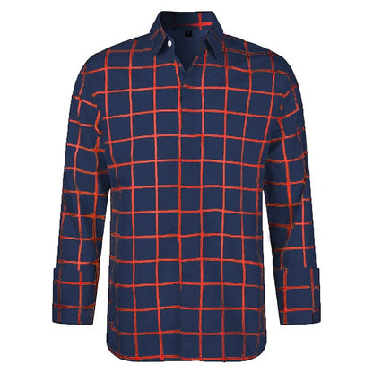 men's long sleeve plaid shirt
