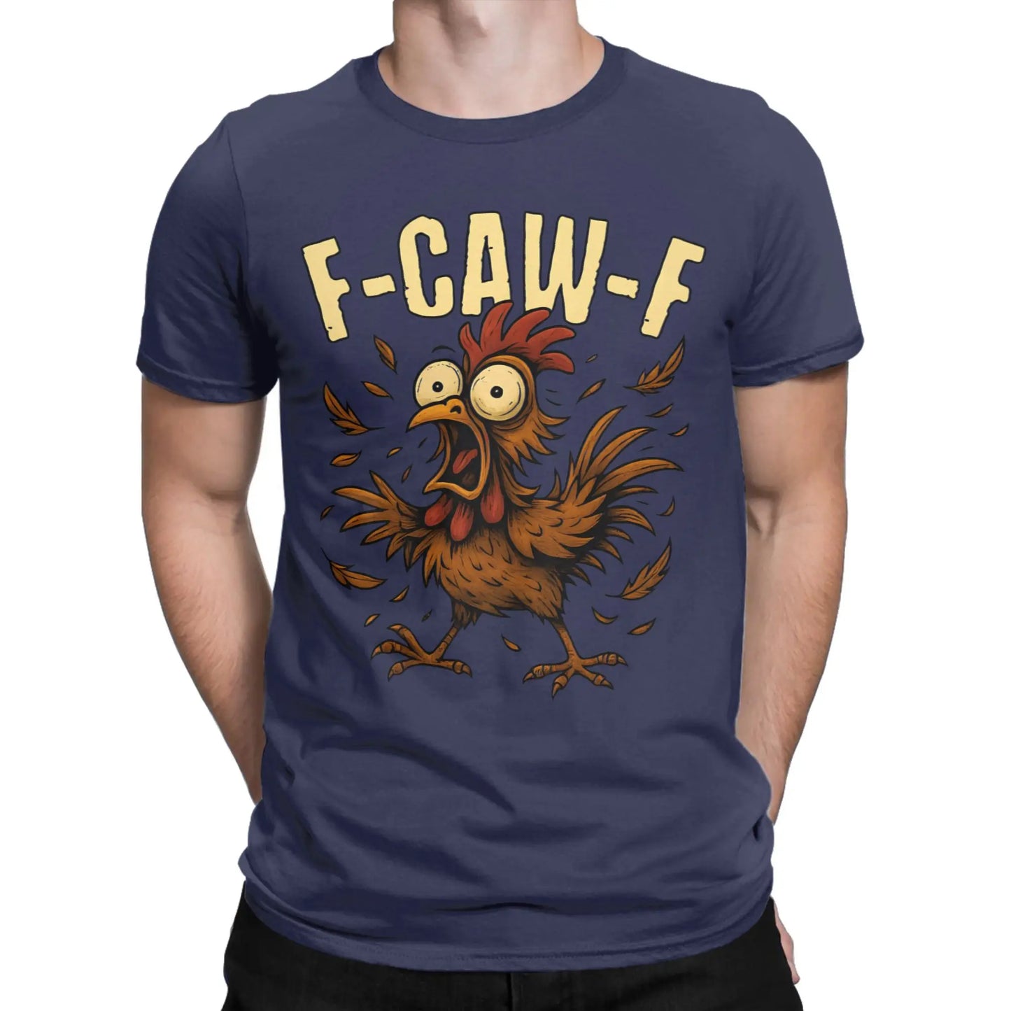 F Caw F Chicken Printed T Shirt