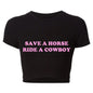 Save A Horse Ride A Cowboy T-shirt