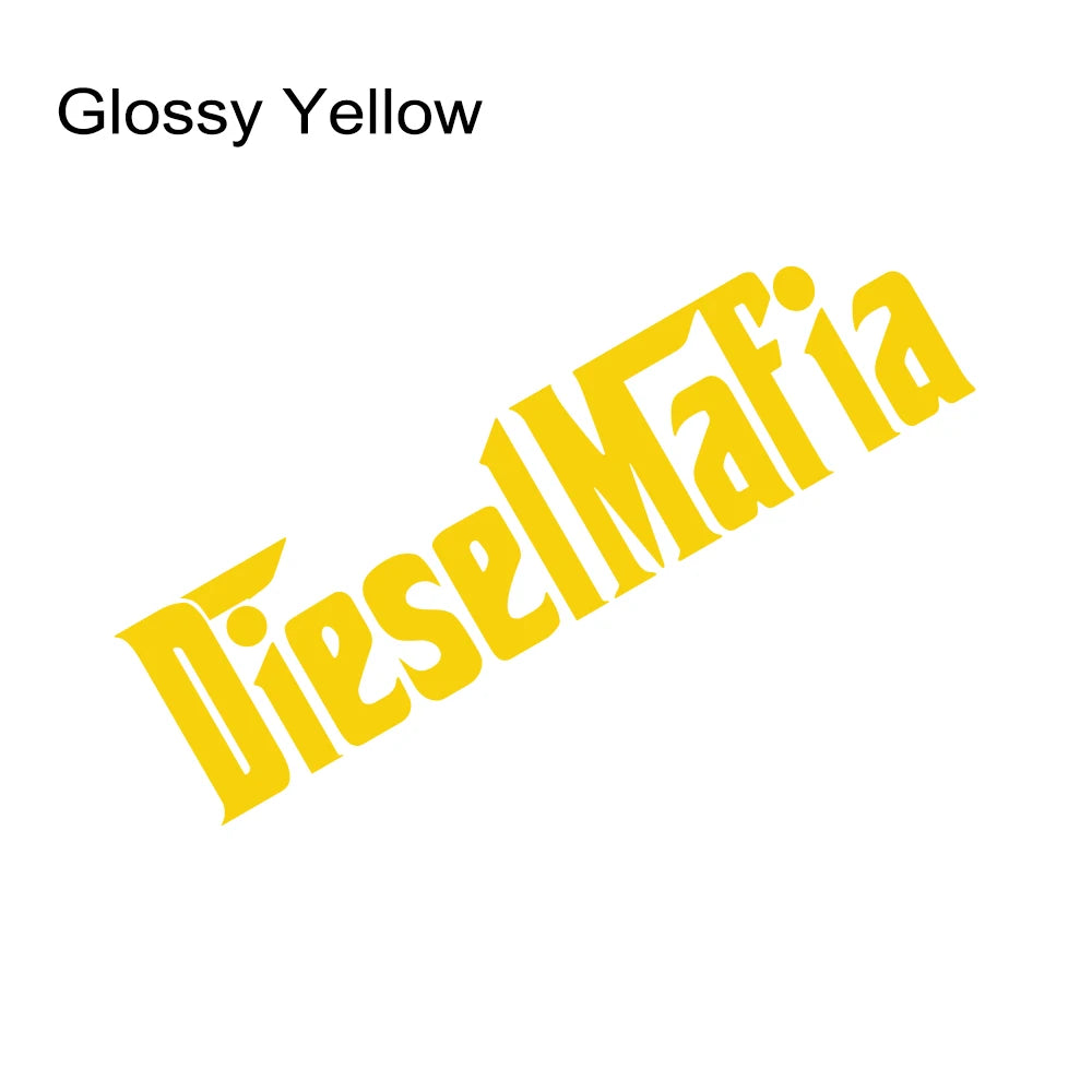 12X3CM Diesel Mafia Stickers