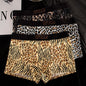 New Leopard Print 1pcs/3pcs Men's Boxers