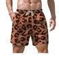 Animal Print Men's Beach Shorts