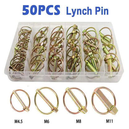 50Pcs Lynch Locking Pins