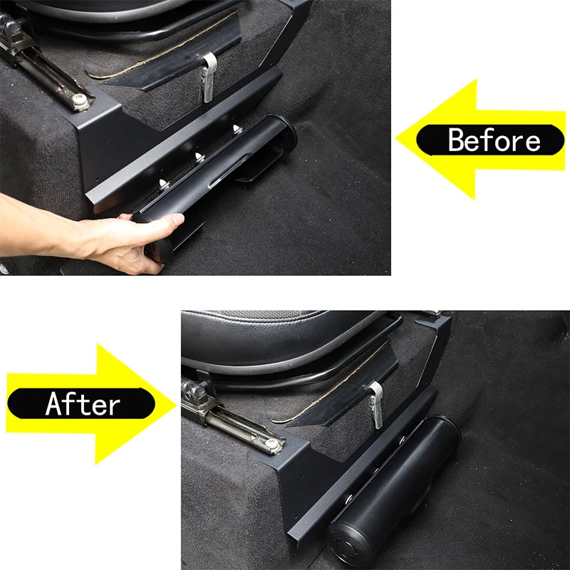 Car Seat Umbrella Storage / Fire Extinguisher Bracket For Land Rover