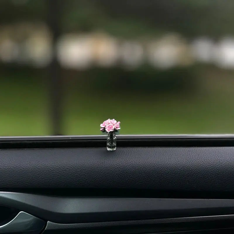 Cute Car Interior Mini flower Vase Decoration