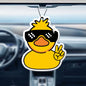Funny and Cute Duck Wearing Sunglasses Style Car Air Freshener