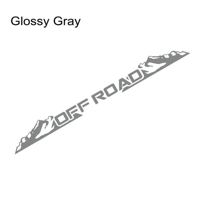 Vehicle Mountain 4x4 Off Road External Sticker
