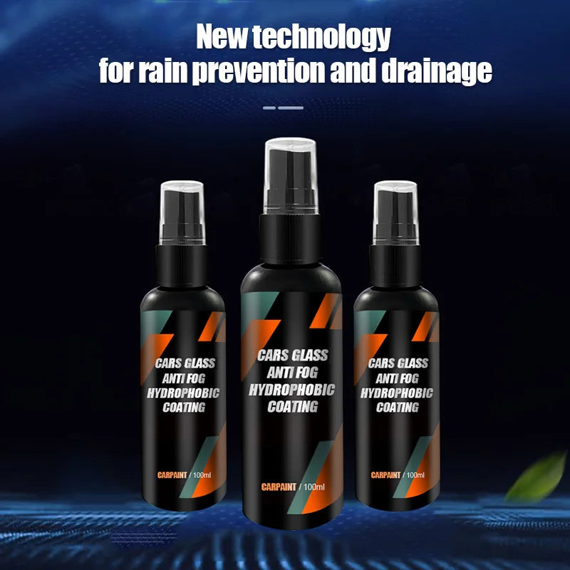 Car Glass Anti-rain Water Spray Repellent
