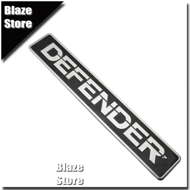 Land Rover Defender Tailgate Decor Sticker/Aluminum Badge
