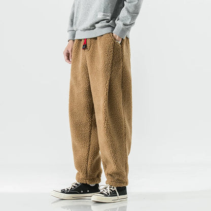 Lamb Wool Casual Fleece Pants