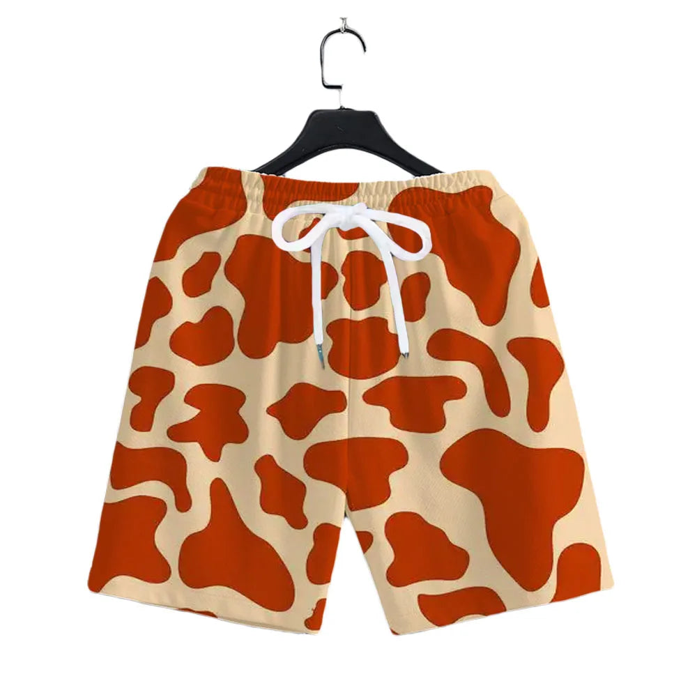 Animal Print Men's Beach Shorts