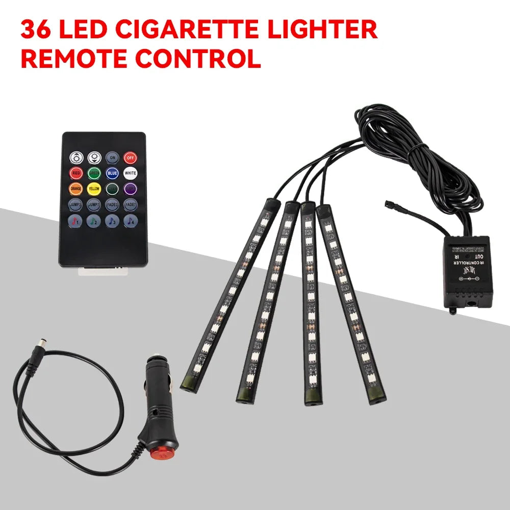 Neon LED Car Interior Foot lights