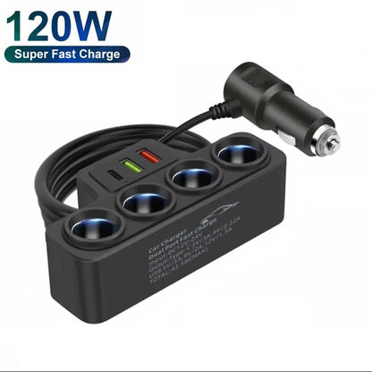 3 in 1 USB Type C Socket