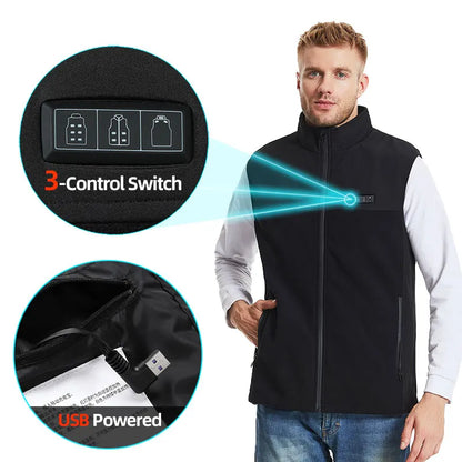 Fleece Heated Vest