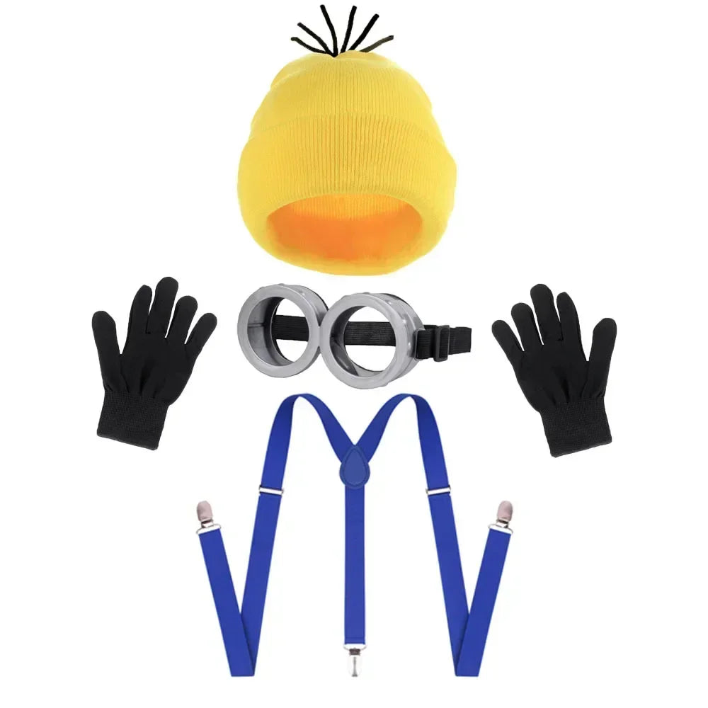 Minion goggles and hat set