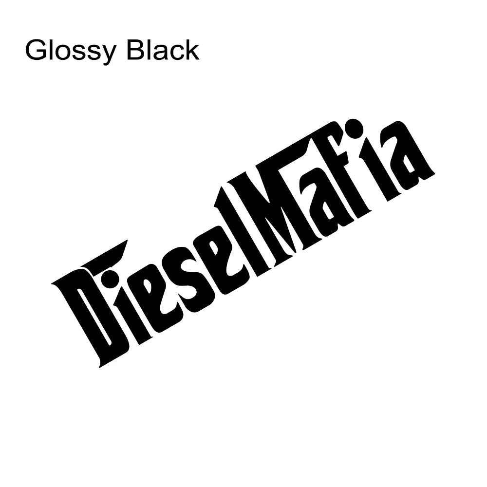 12X3CM Diesel Mafia Stickers