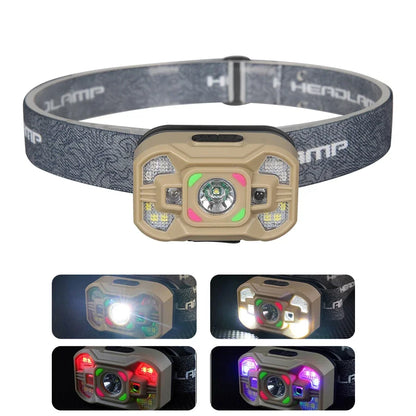 Outdoor LED Headlamp USB Rechargeable