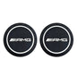 2pcs Silicone Car Branded Coaster