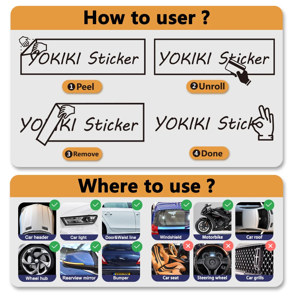 car-styling Off Road Stickers