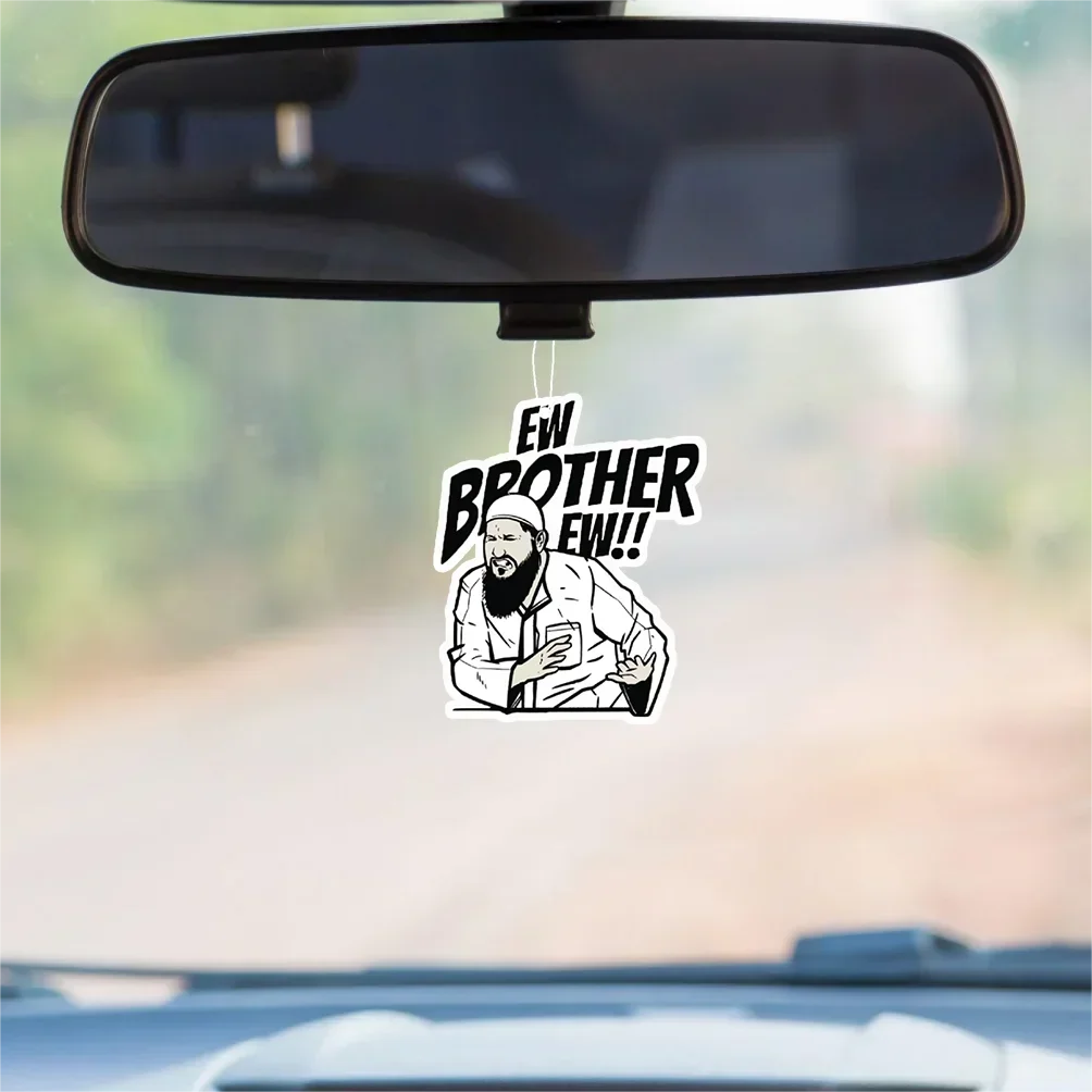"Brother Ewww" car air freshener