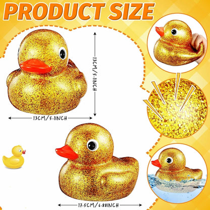 Milk IT's Golden Glitter Rubber Ducky!!!!