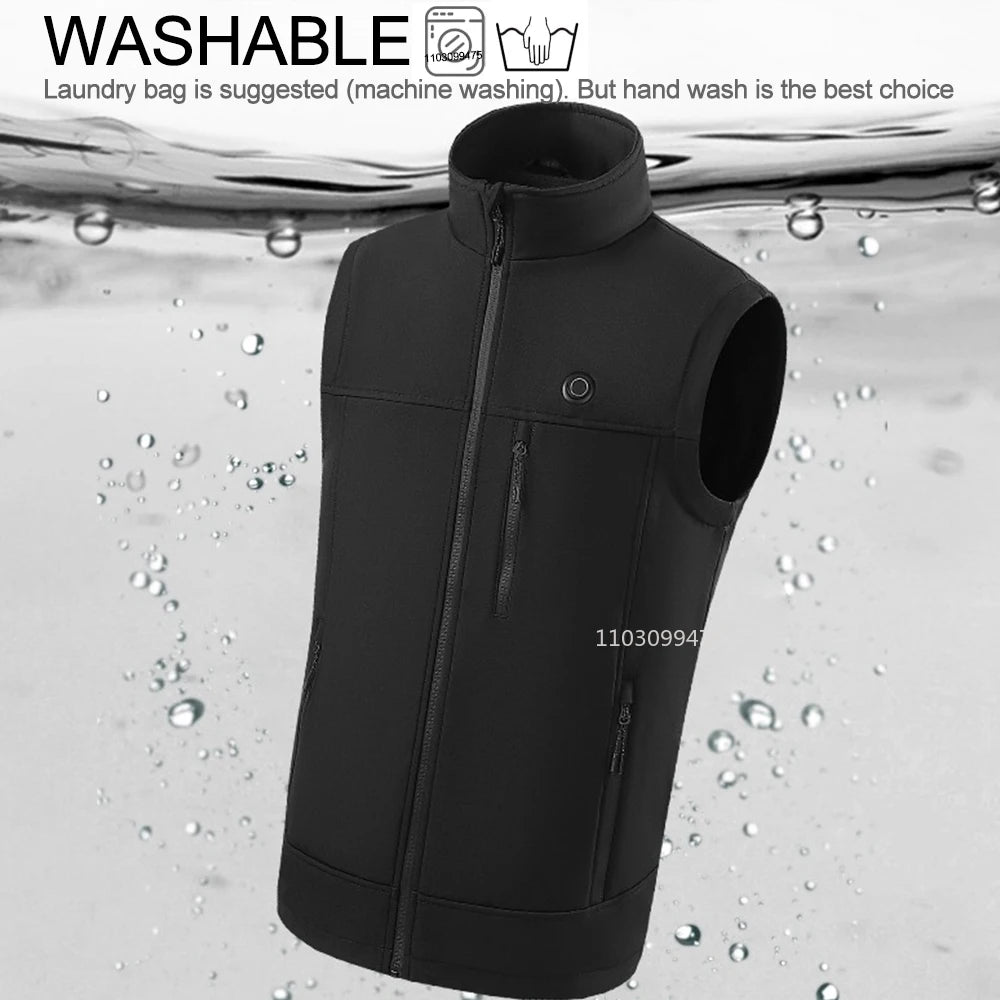Men & Women 9 Areas Heated Vest