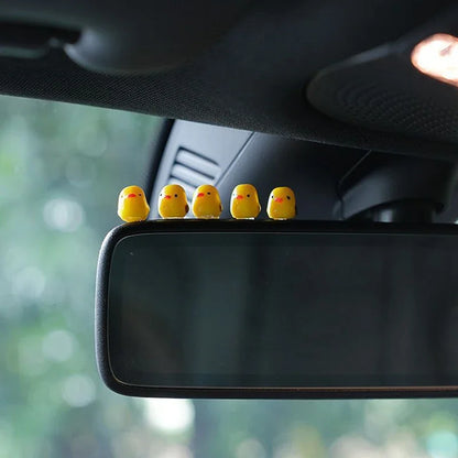 Small Yellow Duck Car Decoration