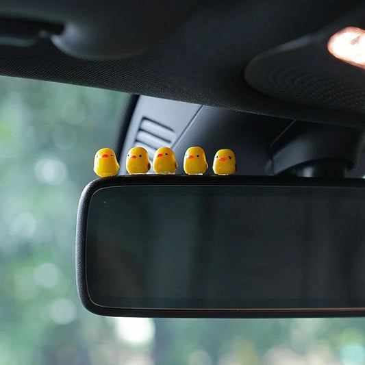 Small Yellow Duck Car Decoration