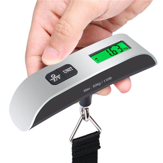Portable 110lb/50kg Electronic Luggage Scale