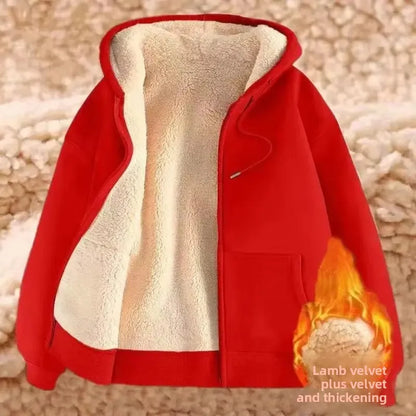 Men's Heavyweight Fleece Lined Hooded Jacket
