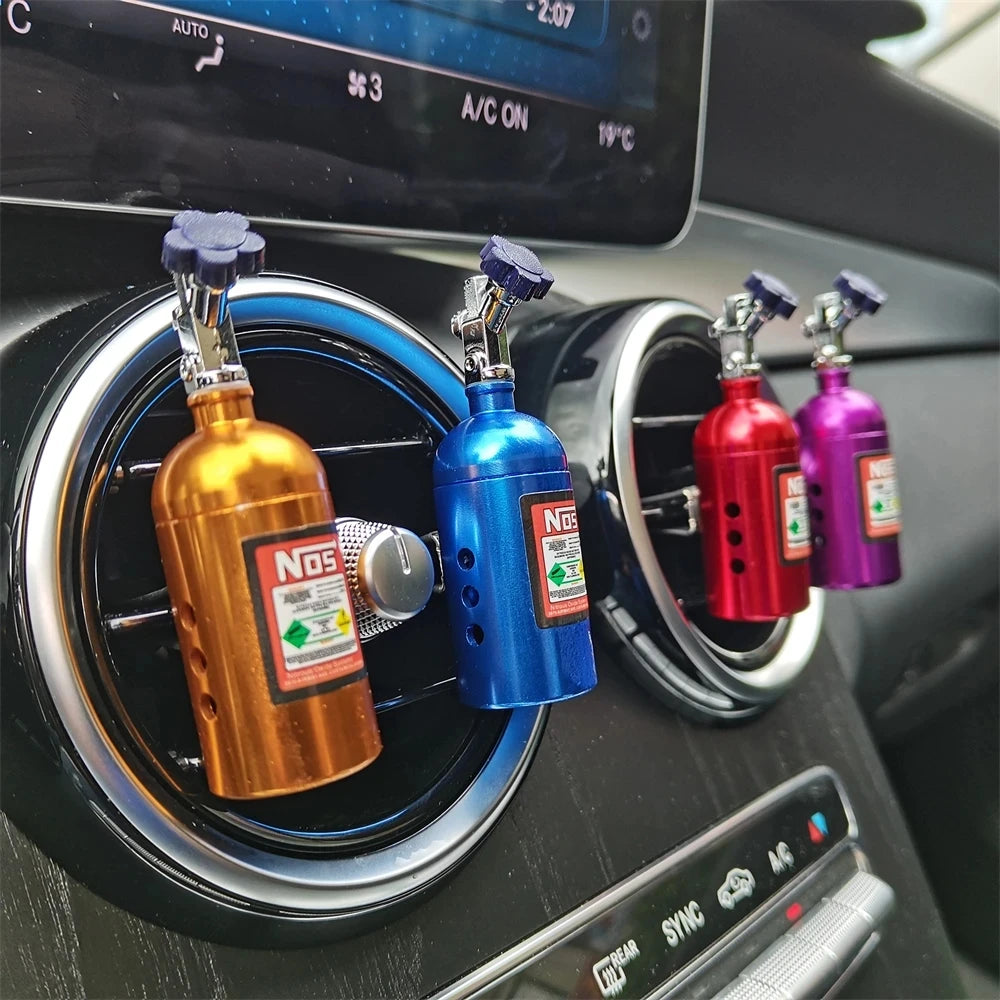 NOS Nitrogen Bottle Car Air Freshener