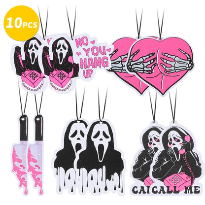 Creative Ghost Heart Pattern Car Air Freshener