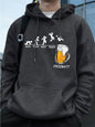 Friday Beer Lover Printed Hoodie