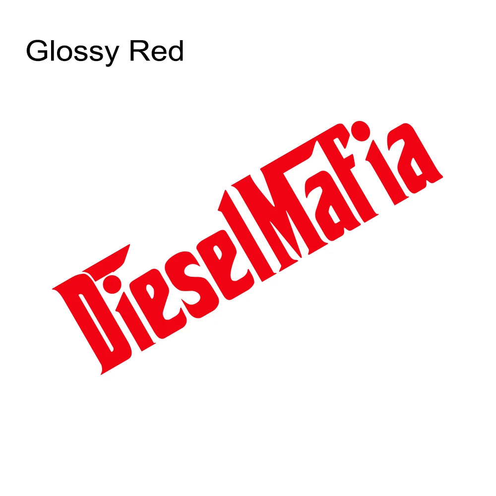 12X3CM Diesel Mafia Stickers