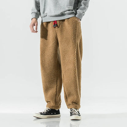 Lamb Wool Casual Fleece Pants