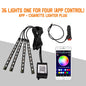 Neon LED Car Interior Foot lights