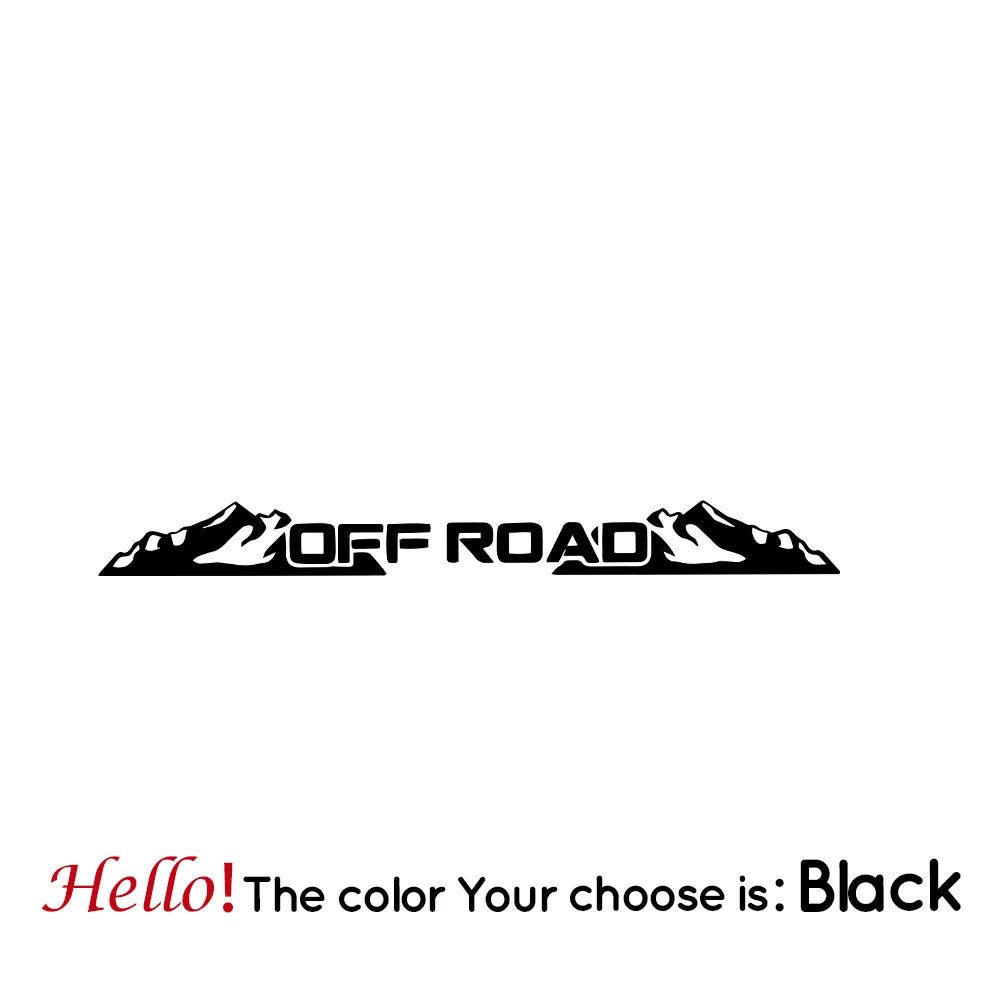 car-styling Off Road Stickers