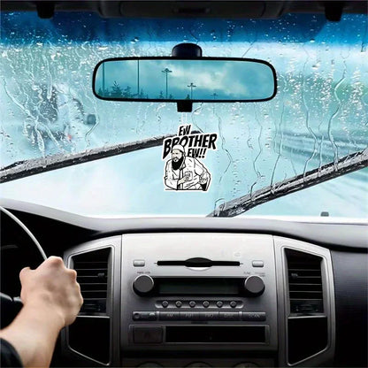 "Brother Ewww" car air freshener