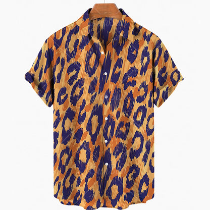 Fashion Trend 3d Leopard Print Shirts