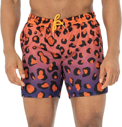 Men's Graphic Animal Print Workout Shorts