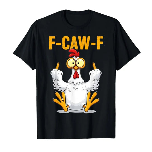 Funny F-Caw-F Chicken "FCAWF" Chicken T-shirt